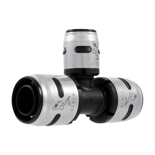 SharkBite EvoPEX 3/4 in. Push X 1/2 in. D Push Plastic Reducing Tee